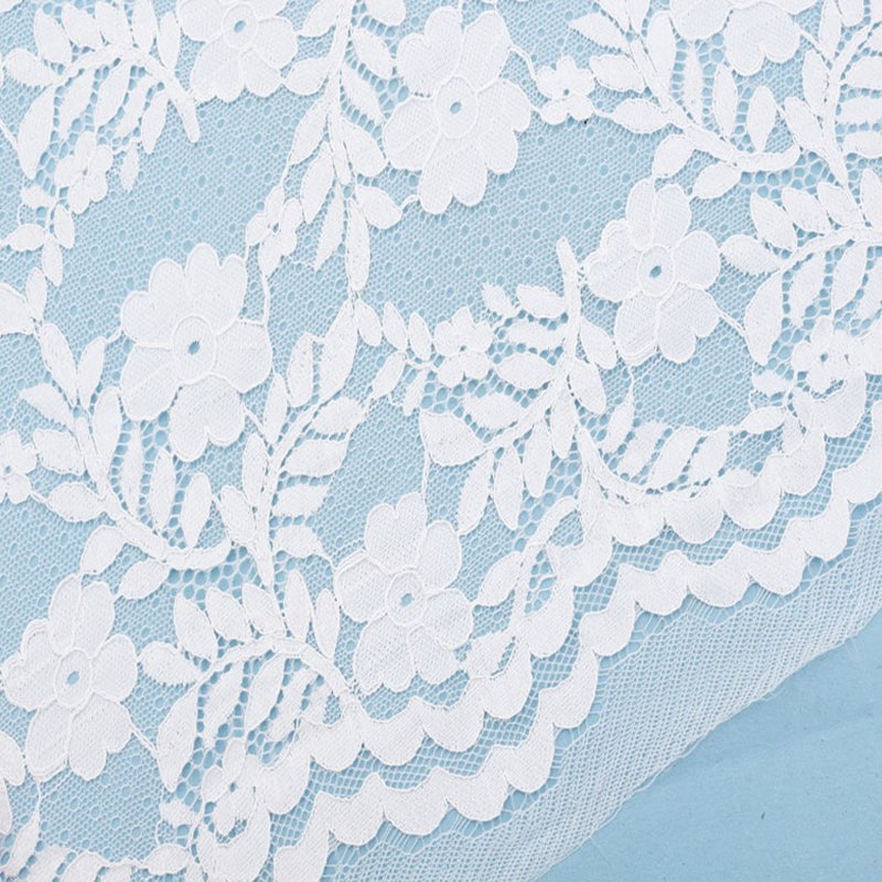 Rose Women's Nylon Lace Fabric for Women's Wear Wholesale Supplier 5
